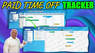 How To Create A Paid Time Off (PTO) Tracker In Excel [FREE DOWNLOAD]