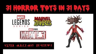 🎃 Zombie Wanda Maximoff | Marvel Legends | What If | 31 Horror Toys in 31 Days