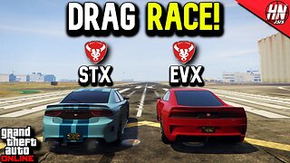 DRAG RACE! Bravado Buffalo STX v Bravado Buffalo EVX | GTA Online