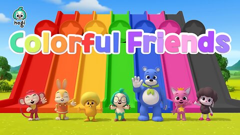 Learn Colors with Hogi's Friends - #HogiEN #Hogi #LearnColors