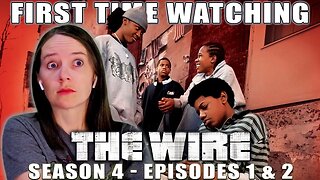 THE WIRE | TV Reaction | Season 4 - Ep. 1 + 2 | First Time Watching | Back to School