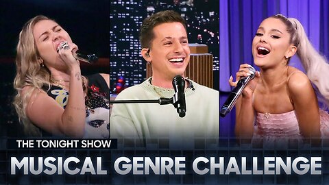 Musical Genre Challenge: Miley Cyrus, Ariana Grande and Charlie Puth