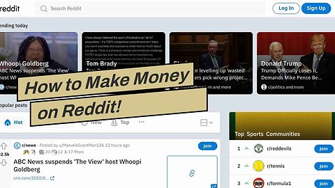 How to Make Money on Reddit!