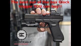 Glock 17 mos timney trigger and holosun red dot install