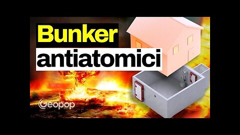 Bunker antiatomici come sono costruiti e come resistono a un'esplosione nucleare? DOCUMENTARIO i ricchi in America ma anche americani comuni e in altre parti del mondo si sono costruiti dei bunker antiatomici