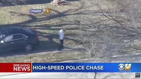 Cops Do Good Job Making An Arrest On The Driver Of High Speed Chase