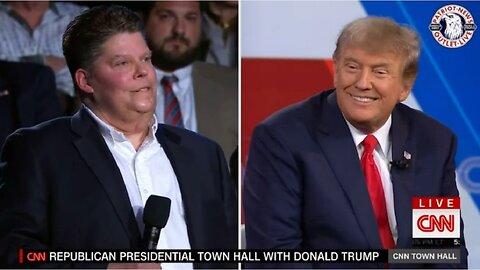 Wow! President Trump Owns/Humiliates Woke Pigs in front of the Entire World - CNN Townhall | 5.10.23