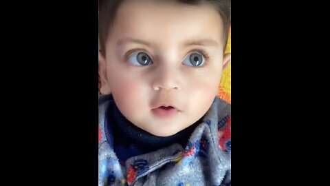 My Cute baby boy saying mama for the first time😍