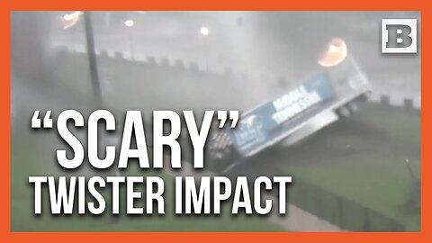 Powerful Tornado Rolls Trailer Around Like Toy Truck at Middle Tennessee State University