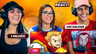 Rap do Mirio (Boku no Hero Academia) - VOU SALVAR 1 MILHÃO | NERD HITS | [React Rap Nerd] 🔥