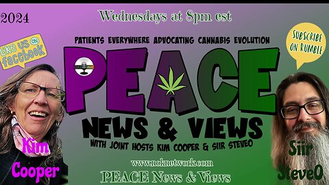PEACE News & Views Ep134 with guests Derek & Nicola Roque