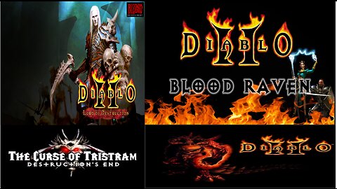 DIABLO 2 The Adeventure with the Necromancer, To rescue Deckard Cain from Old Town Tristram