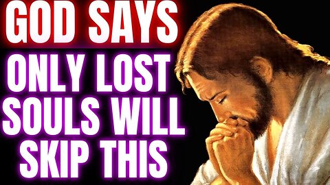 God Message For You "YOU'RE SAVED IF YOU'RE SEEING THIS" | Gods Urgent Message To You | God Helps