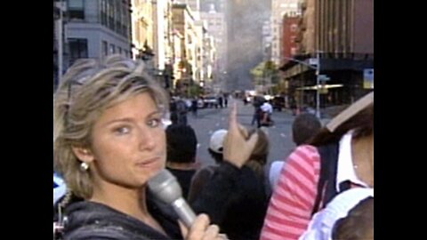 9/11: MSNBC Reporter Ashleigh Banfield Captures WTC 7 'Collapse'