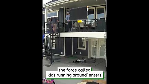 Dad Drops TV After Son's Prank