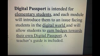 Bill C-27 & Kids "Earning" Badges To Get A Digital Passport In Canadian Schools!