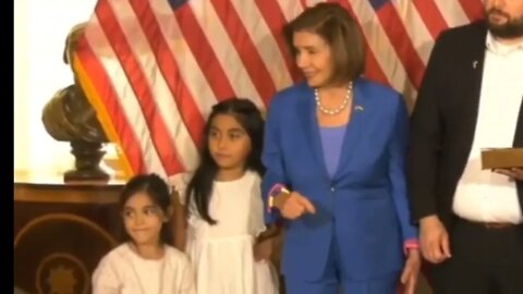 Nancy Pelosi blasted for elbowing Rep Mayra Flores (R-TX) sweet child at swearing ceremony!