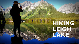 The Tetons from Leigh Lake