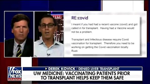 Patient Denied Liver Transplant Because He is Unvaccinated (University of Washington Medical Center