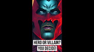 HERO OR VILLAIN? (MERCH PROMOTION)