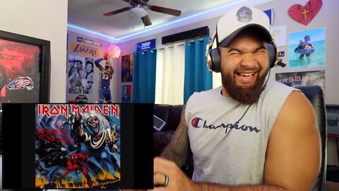FIRST TIME HEARING Iron Maiden - Hallowed Be Thy Name - REACTION