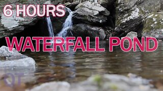 soothing WATERFALL sounds | Relax/ Sleep/ Study/ 6 Hours of nature sounds for relaxation| meditation