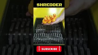 Shredder Machine VS Patinhos | Destruindo Brinquedos #Shorts