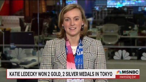 Gold Medalist Olympic Swimmer Praises The National Anthem On MSNBC