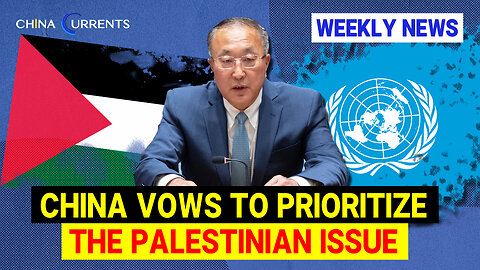 China becomes the new chair of the Security Council, vows to prioritize the Palestinian issue.