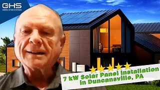 Green Home Systems Installs Custom 7 kW Solar Panels for Duncansville, PA