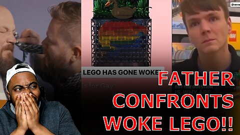 BASED Father Confronts LEGO Employee Over WOKE Alphabet Marketing Campaign Targeting Kids