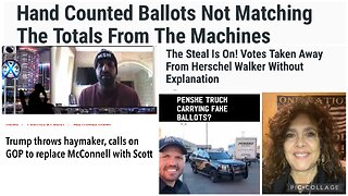 11/12/2022 Full Video Fraud-Real Time, LIndell watched! Kash Patel-Red Wave! E-pollbook ADDS voters!