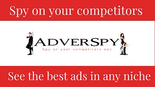 AdverSpy the Ad Intelligence Tool - Best way to run great ads