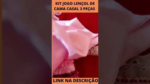 Kit Jogo Lençol De Cama Casal 3 Peças Liso C/ Elástico Promoção