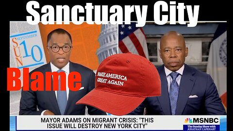 Democrats Blame MAGA Republicans for Virtue Signaling Consequences-- "We are a Sanctuary City!!"