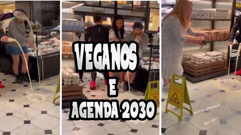 Veganos seguindo agenda 2030 da Onu