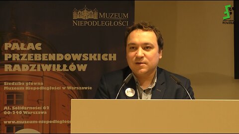 Paweł Zdziarski: Manipulacja obrazem ludobójstwa w przestrzeni publicznej - Konferencja 80. rocznica zagłady Huty Pieniackiej