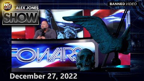 Newest Twitter Files Confirm Biden Admin In Complete Control Of All Major Tech Companies – ALEX JONES SHOW 12/27/22