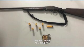 Preso suspeito de posse ilegal de arma de fogo na zona rural de Angelândia