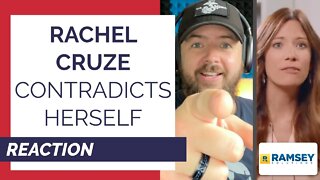 REACTION: Rachel Cruze (Ramsey) Contradicts herself about Debt and doesn't realize it