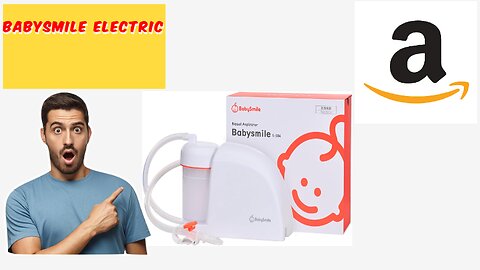 BabySmile Electric, Nasal Aspirator for Baby
