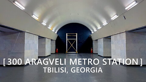 Tbilisi Walks: 300 Aragveli Metro Station