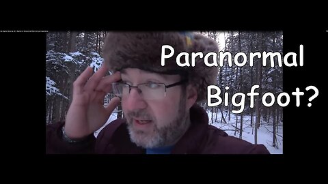 My Bigfoot Story Ep. 28 - Bigfoot or Paranormal What Did I just Experience