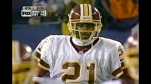 2000 Washington Redskins at Detroit Lions