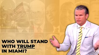 Who will STAND with Trump?
