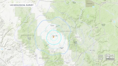 3.8 magnitude earthquake detected in Yavapai County