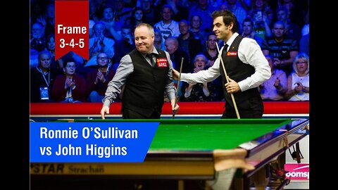 Ronnie O’Sullivan vs Higgins