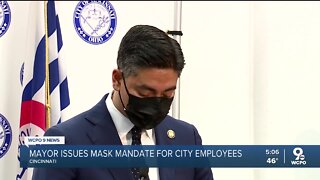 Cincinnati mayor issues mask mandate for city employees