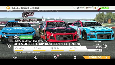 GUIGAMES - Real Racing 3 - Richard Childress Racing NASCAR Daytona 10º lugar - 28-12-2020