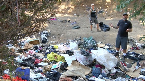 City Heights residents plea for help to clean homeless encampments